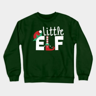 Little elf little sister Christmas Crewneck Sweatshirt